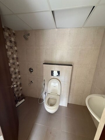 Bathroom in 3 BHK Apartment at Shapoorji Pallonji Vahana Yahavi Phase 1, Bavdhan – for Rent