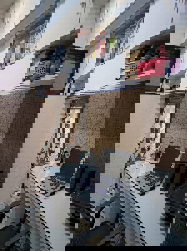 Master Bedroom in 2 BHK Apartment at NRI Complex Phase 2, Seawoods – for Rent