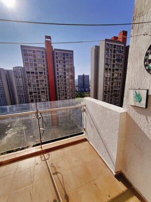 Balcony in 2 BHK Apartment at Lodha Belmondo, Gahunje – for Rent