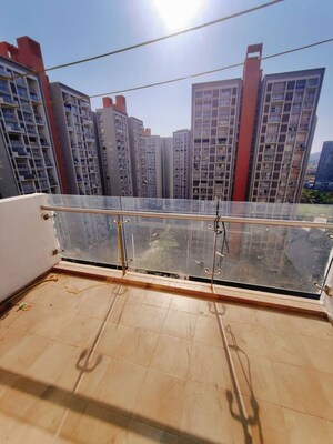 Balcony in 2 BHK Apartment at Lodha Belmondo, Gahunje – for Rent