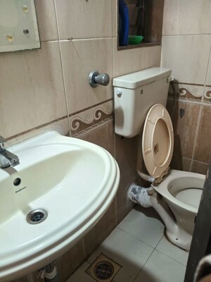 Bathroom in 2 BHK Apartment at Kanjurmarg West – for Rent