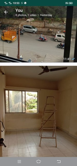 Bedroom in 2 BHK Apartment at Gita Society, Camp – for Rent