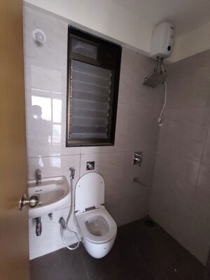 Attached Bathroom in 2 BHK Apartment at Chandak 34 Park Estate, Goregaon West – for Rent