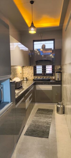 Kitchen in 2 BHK Builder Floor at Rajendra Nagar Sector 5 – for Sale