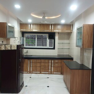 Kitchen in 3 BHK Apartment at Sudhir Regency, Model Colony – for Rent