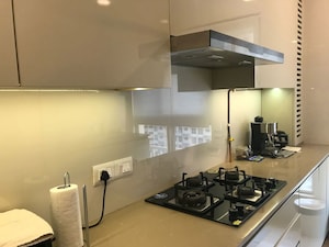 Kitchen in 2 BHK Apartment at Castle Rock, Powai – for Rent