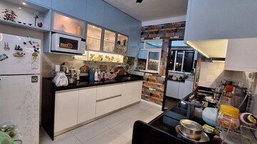 Kitchen in 3 BHK Apartment at Kolte Patil Tuscan Parkland, Kharadi – for Rent