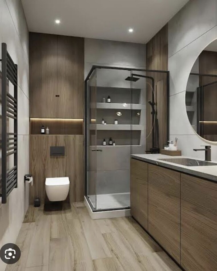 Bathroom, sector 81 2 Bedroom 1060 Sq.Ft. Builder Floor In Sector 81 Noida 10109862
