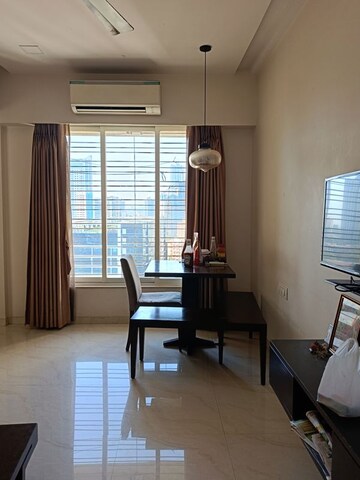 Living Room in 2 BHK Apartment at JP Unity Tower, Lower Parel – for Rent
