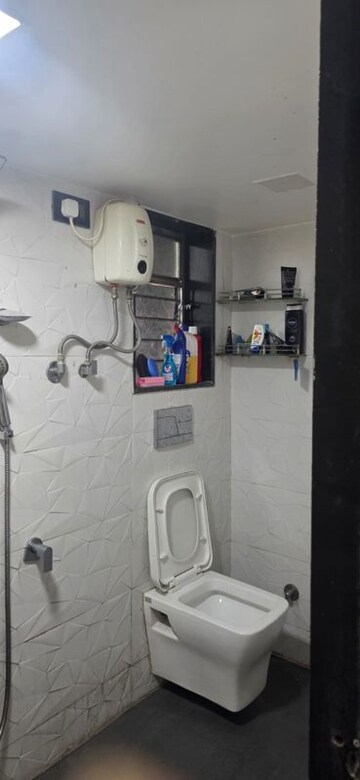 Bathroom in 1 BHK Apartment at Gandharv Darshan, Lower Parel – for Rent
