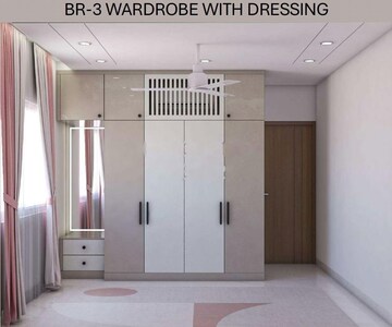 Building Lobby in 4 BHK Apartment at Prestige Beverly Hills, Kokapet – for Rent