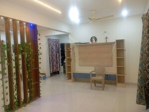 Living Room in 3 BHK Apartment at Praneeth Pranav Solitaire, Bachupally – for Rent