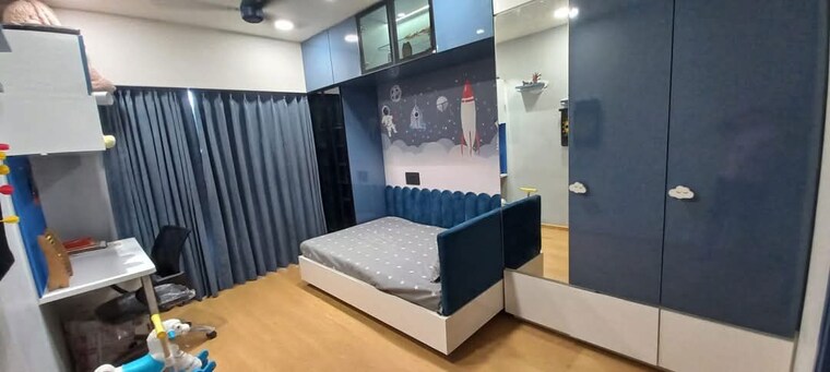 Bedroom, shyamal 3 Bedroom 1850 Sq.Ft. Apartment In Shyamal Ahmedabad 10109951