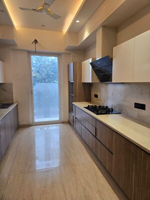 Kitchen in 3 BHK Builder Floor at Sector 9 – for Rent