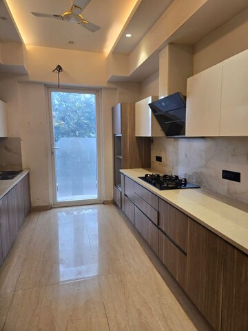 Kitchen in 3 BHK Builder Floor at Sector 9 – for Rent