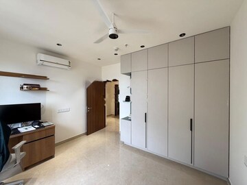 Building Lobby in 3 BHK Apartment at Aurobindo The Regent, Kondapur – for Rent