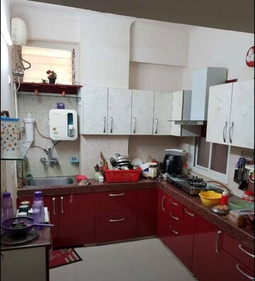 Kitchen in 3 BHK Apartment at SAS Shalimar Grand, Butler Colony – for Sale