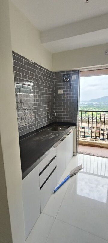 Balcony in 1 BHK Apartment at Raunak City, Kalyan West – for Sale