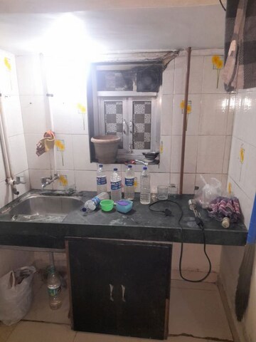 Kitchen in 1 BHK Apartment at Gajanan Park, Balkum Pada – for Sale