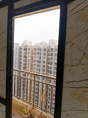 Balcony in 1 BHK Apartment at Runwal Gardens, Dombivli East – for Sale