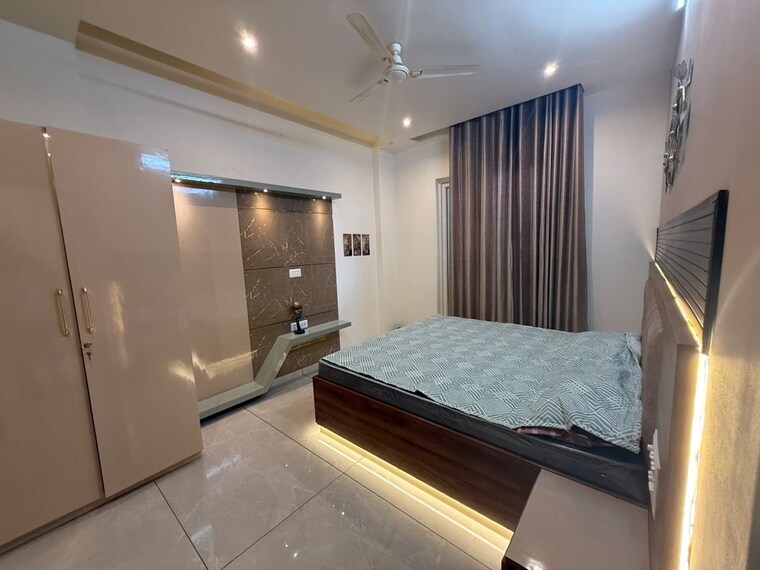 Bedroom, jagatpura 3 Bedroom 1500 Sq.Ft. Apartment In Jagatpura Jaipur 10110049