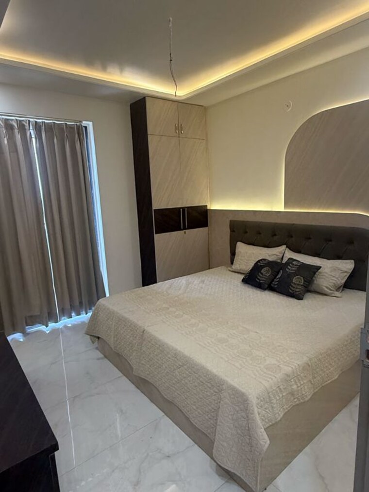 Bedroom, jagatpura 3 Bedroom 1500 Sq.Ft. Apartment In Jagatpura Jaipur 10110049
