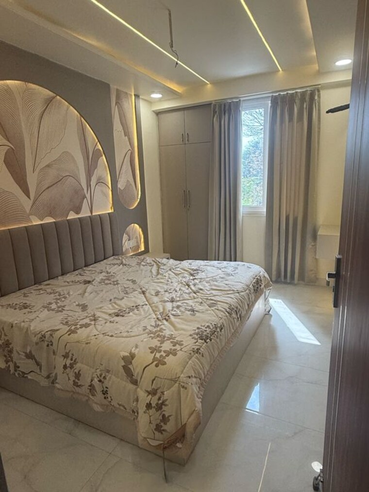Bedroom, jagatpura 3 Bedroom 1500 Sq.Ft. Apartment In Jagatpura Jaipur 10110049