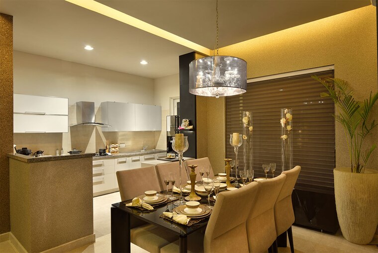 Living Room, microtek-greenburg 3 Bedroom 2285 Sq.Ft. Apartment In Sector 86 Gurgaon 10110079
