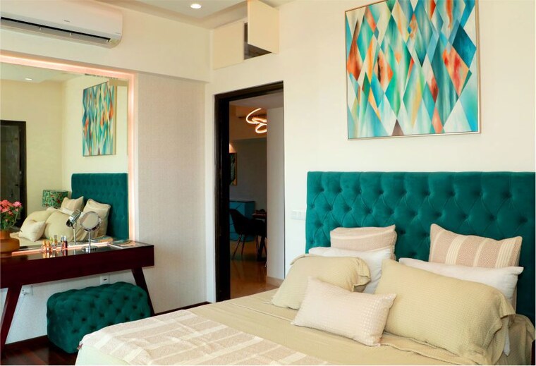 Bedroom, microtek-greenburg 3 Bedroom 2285 Sq.Ft. Apartment In Sector 86 Gurgaon 10110079