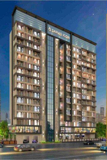 2 BHK Apartment – Exterior View View at Saras Icon, Seawoods - for Sale