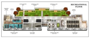 Master Bedroom in 2 BHK Apartment at Saras Icon, Seawoods – for Sale