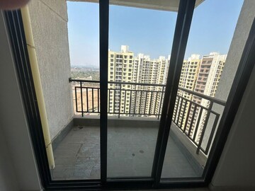Balcony in 2 BHK Apartment at Runwal Gardens, Dombivli East – for Rent