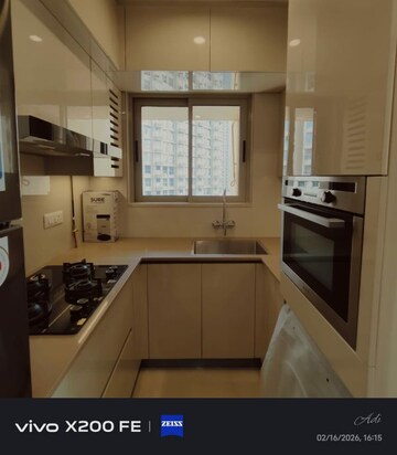 Kitchen in 3 BHK Apartment at Hiranandani Highland, Powai – for Rent