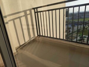 Balcony in 2 BHK Apartment at Eldeco Live By The Greens, Sector 150 – for Rent