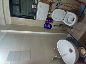 Bathroom in 2 BHK Apartment at Puranik Aldea Espanola, Baner – for Rent