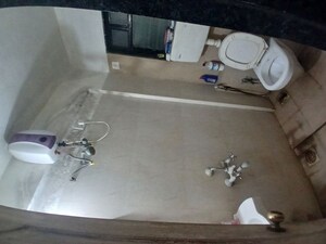 Bathroom in 2 BHK Apartment at Puranik Aldea Espanola, Baner – for Rent