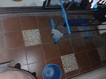 Bathroom in 2 BHK Apartment at Puranik Aldea Espanola, Baner – for Rent