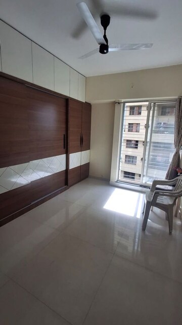 Master Bedroom in 2 BHK Apartment at Shivam 19 Grand West, Thergaon – for Rent