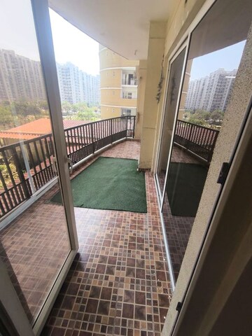 Balcony in 3 BHK Apartment at Dasnac The Jewel, Sector 75 – for Rent