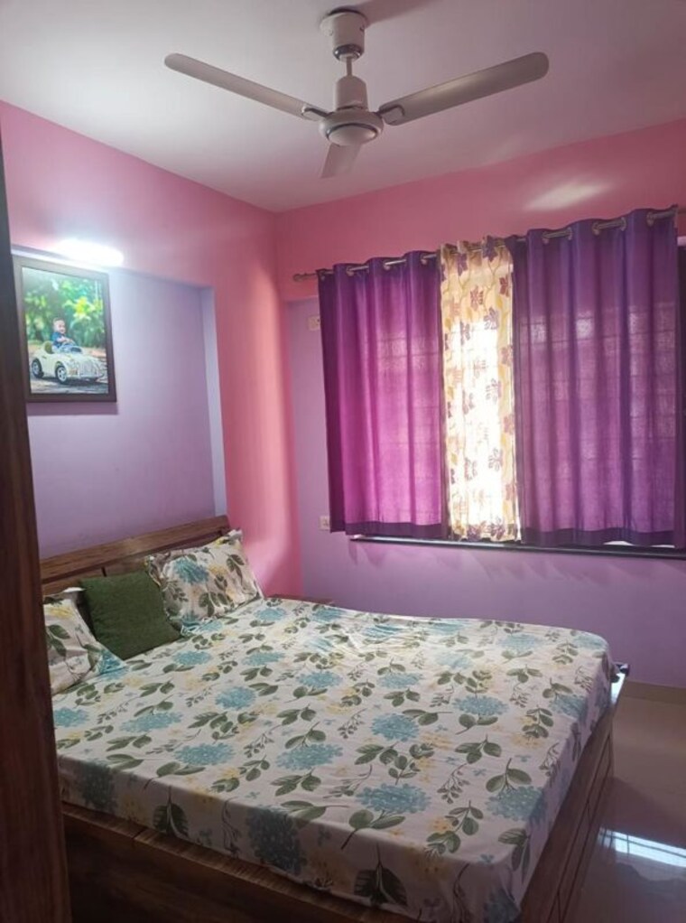 Bedroom, alfa-homes 2 Bedroom 700 Sq.Ft. Apartment In Wagholi Pune 10110162