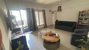 Living Room in 2 BHK Apartment at Brahma F Residences, Kalyani Nagar – for Rent