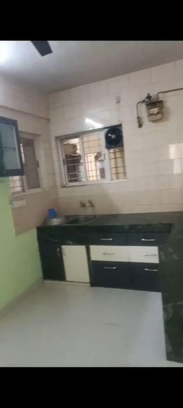 Kitchen in 1 BHK Apartment at Yash Sankul, Pimple Saudagar – for Rent