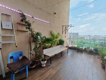Balcony in 5 BHK Apartment at Kolte Patil 24K Atria, Pimple Nilakh – for Rent