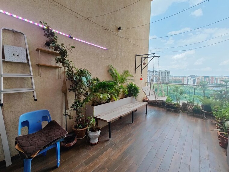 Balcony, kolte-patil-24k-atria 5 Bedroom 3410 Sq.Ft. Apartment In Pimple Nilakh Pune 10110192
