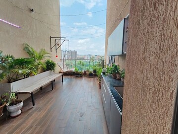 Balcony in 5 BHK Apartment at Kolte Patil 24K Atria, Pimple Nilakh – for Rent