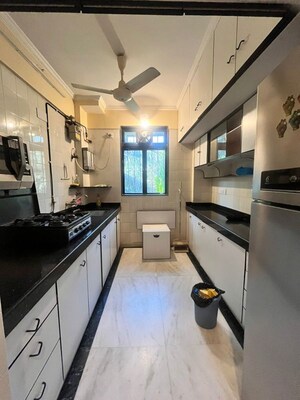 Kitchen in 1 BHK Apartment at Seven Bunglow – for Rent