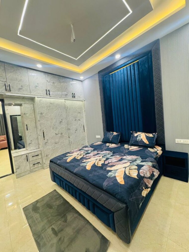 Bedroom, pir machalla 3 Bedroom 1800 Sq.Ft. Apartment In Pir Machalla Zirakpur 10103231