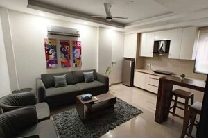 Living Room in 3 BHK Apartment at LDA Dhenumati Apartment, Butler Colony – for Rent