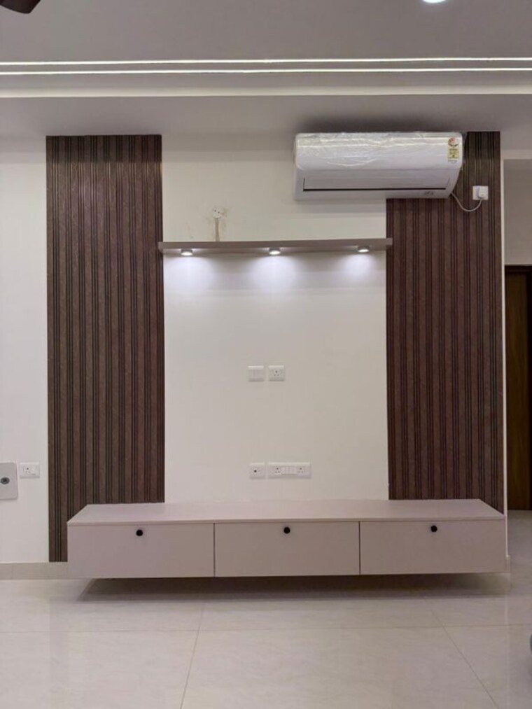 Living Room, prestige-beverly-hills 3 Bedroom 1874 Sq.Ft. Apartment In Kokapet Hyderabad 10110212
