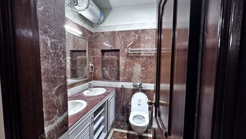 Bathroom in 3 BHK Villa at Adarsh Palm Meadows, Whitefield – for Rent